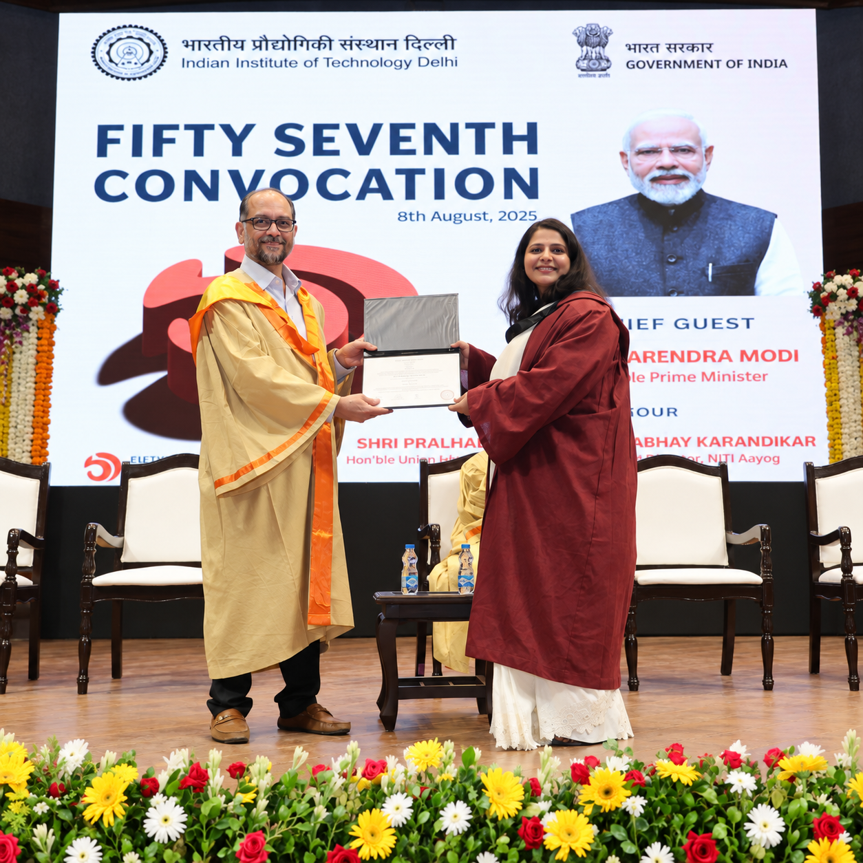 Congratulations to Rajat (Ph.D.) for receiving her doctoral degree in August 2026